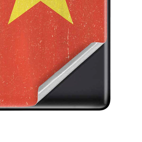 Vietnam Flag Distressed Pixel Skins